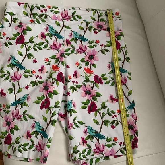 Nine.Eight Stretch Flowar Print Women’s Shirts Pockets Size M - Picture 4 of 7